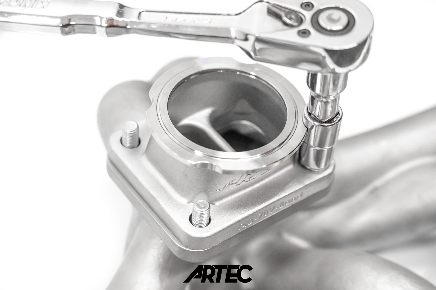 T4 to 70mm V-Band Turbo Flange Adapter