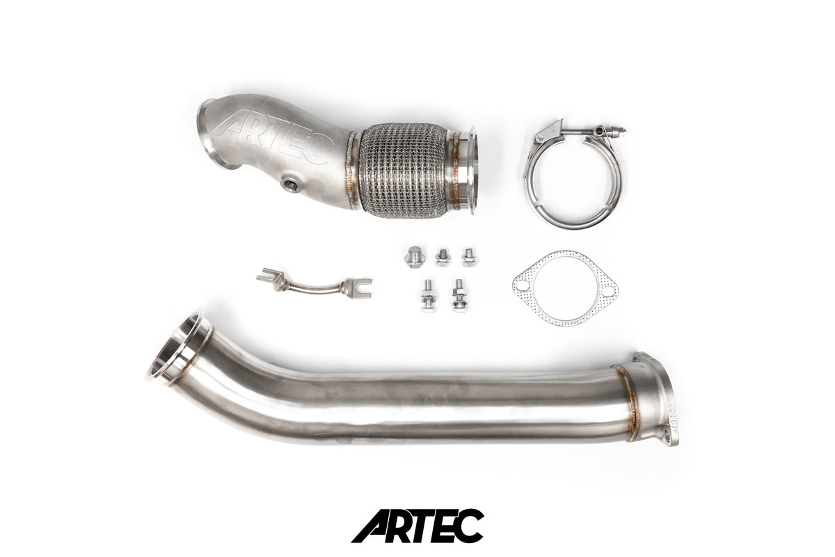 Nissan SR20 Low Mount V-Band 3.5" Downpipe