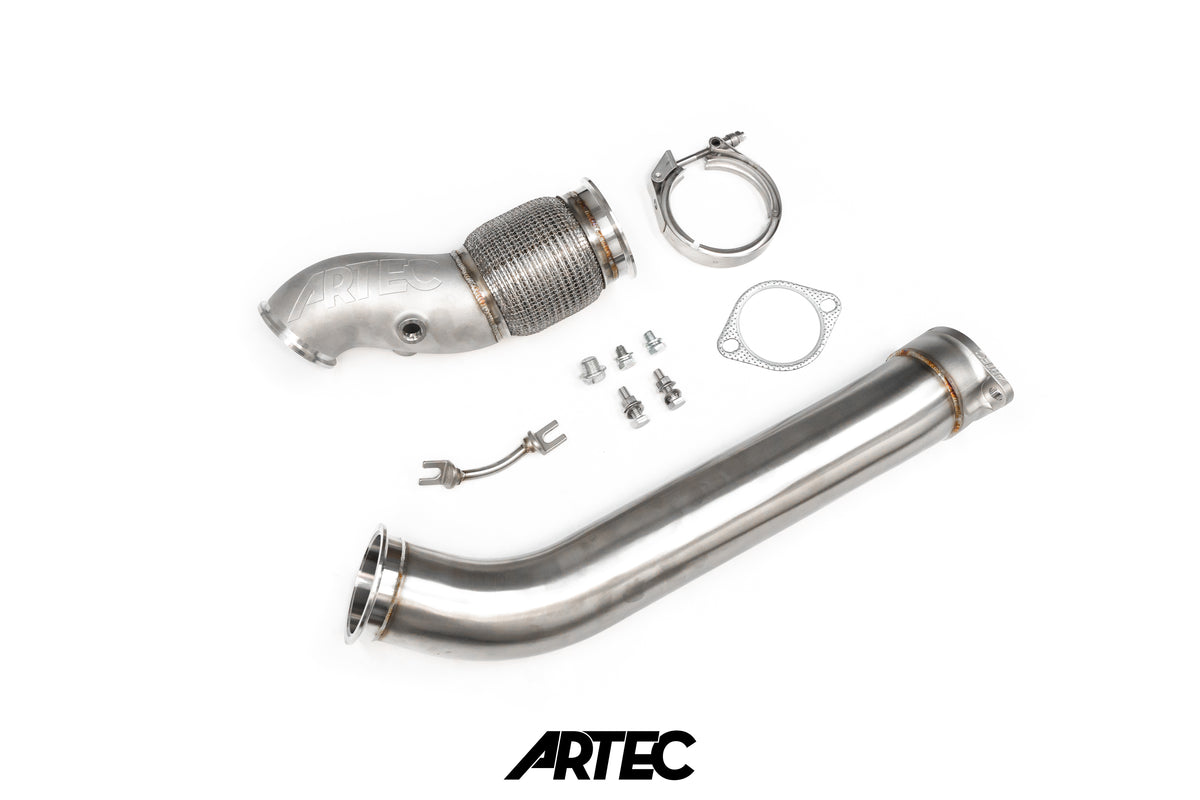 Nissan SR20 Low Mount V-Band 3.5" Downpipe