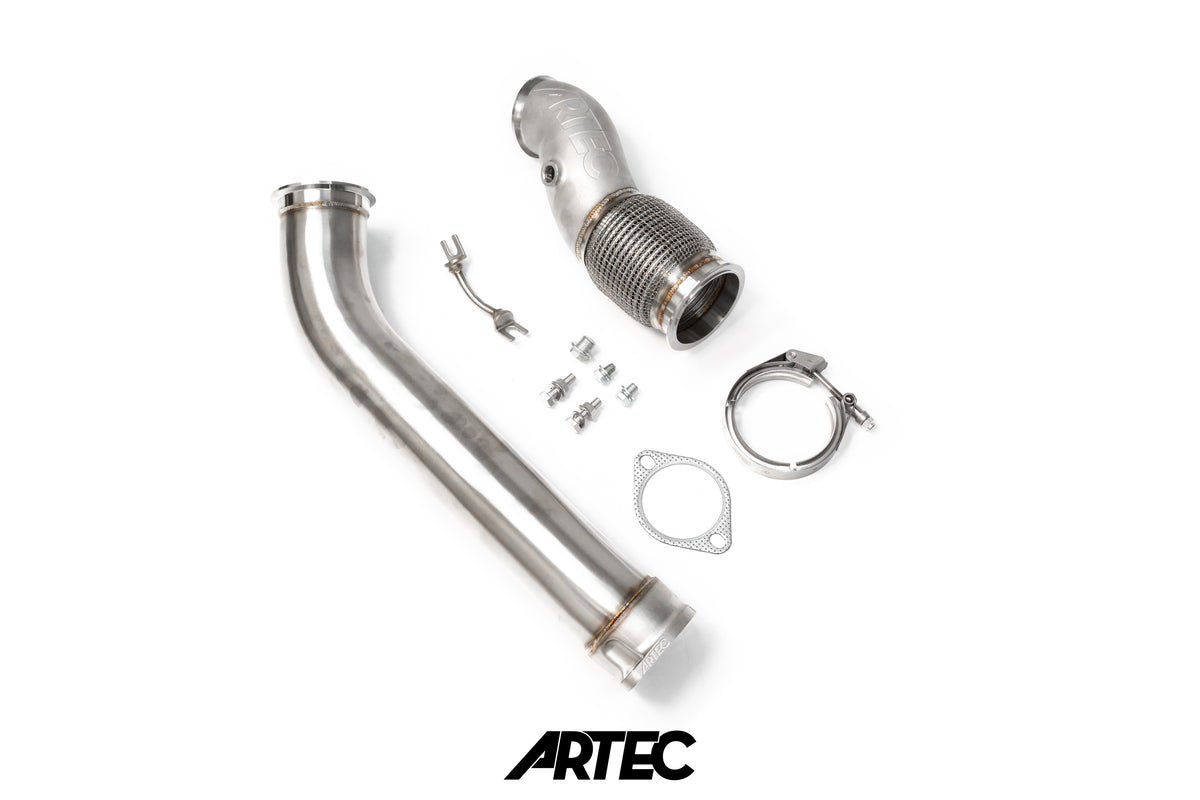 Nissan SR20 Low Mount V-Band 3.5" Downpipe