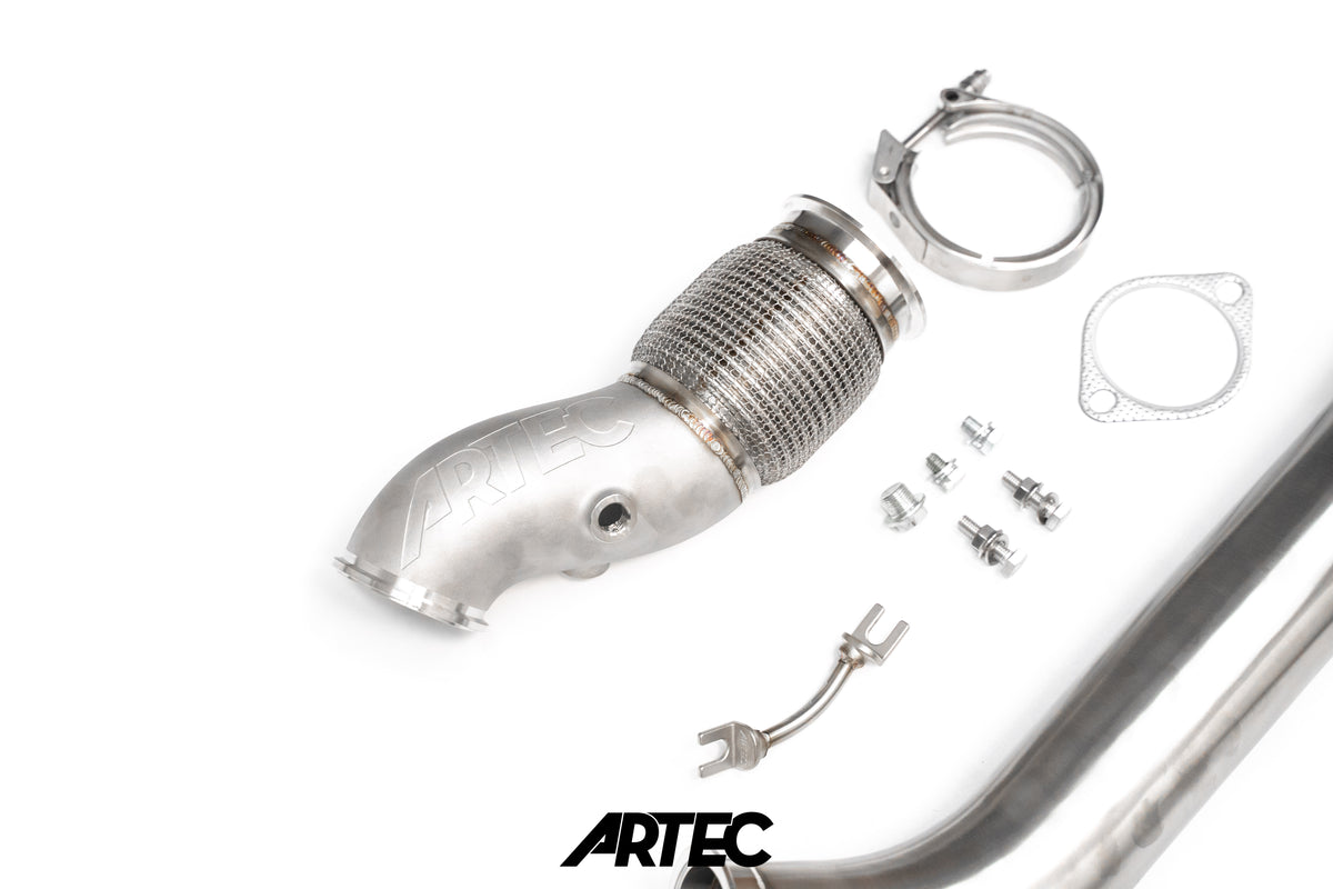 Nissan SR20 Low Mount V-Band 3.5" Downpipe