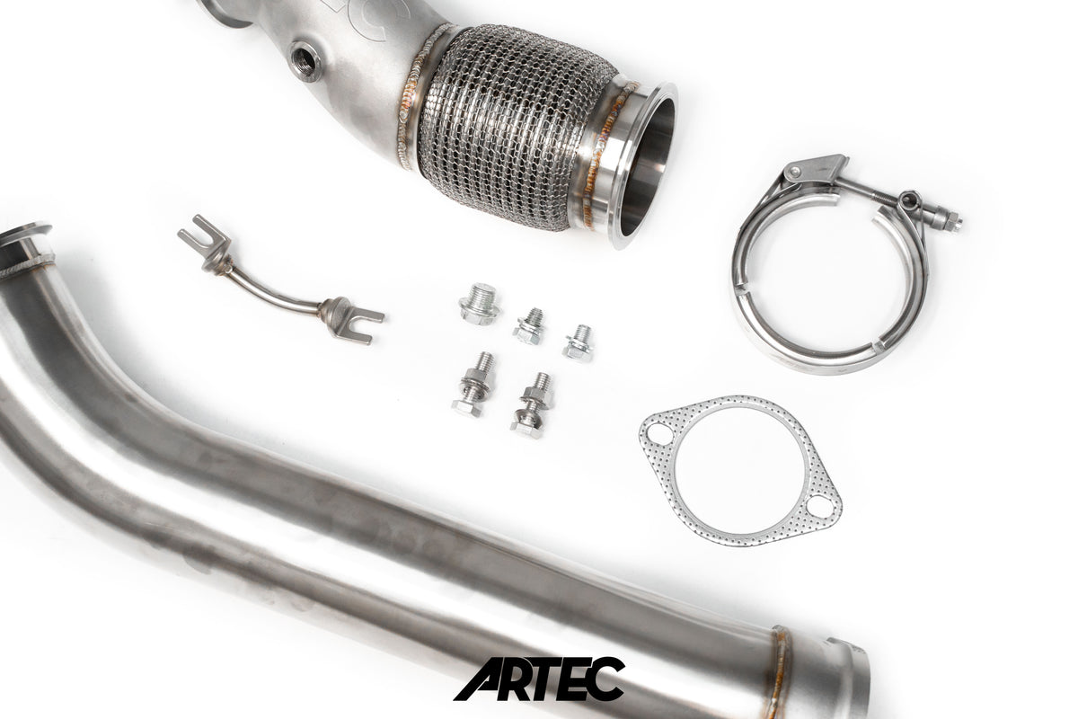 Nissan SR20 Low Mount V-Band 3.5" Downpipe
