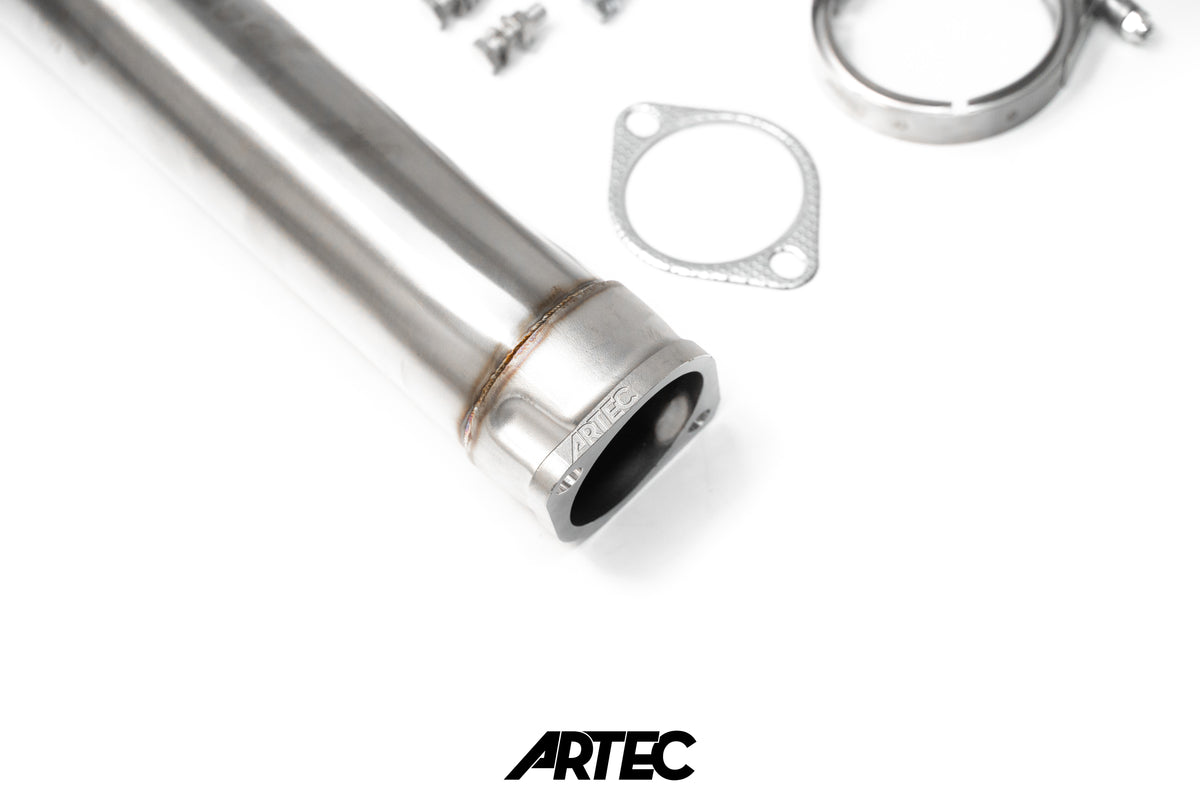 Nissan SR20 Low Mount V-Band 3.5" Downpipe