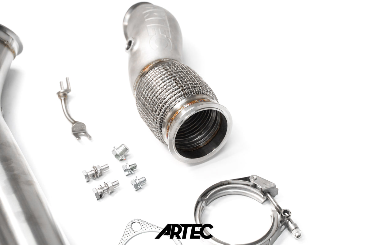 Nissan SR20 Low Mount V-Band 3.5" Downpipe