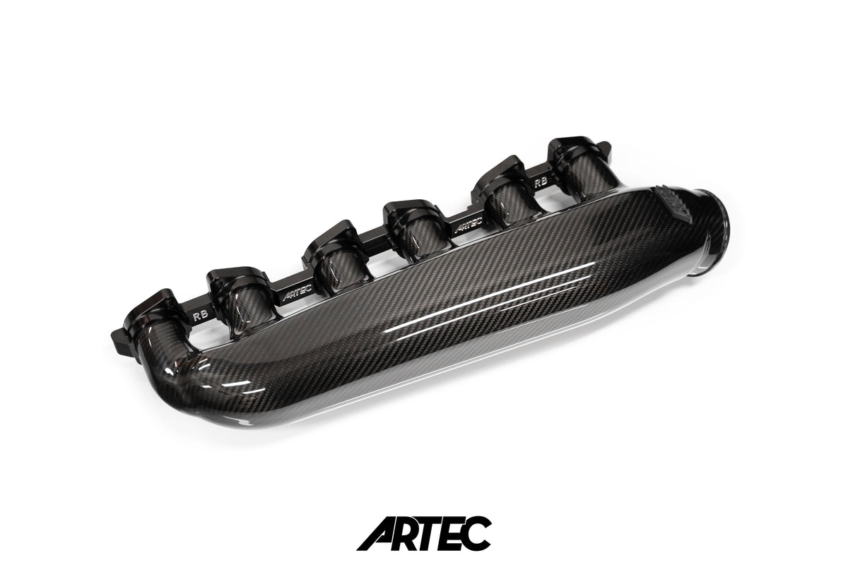 Nissan RB26 Dry Carbon ITB DBW Intake Manifold – ARTEC Performance ...
